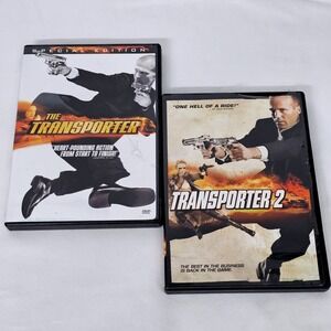 The Transporter 1 & 2 DVD Lot Jason Statham Special‎ Edition Action Movie Set